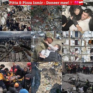 FB info post Aardbeving Turkije 🇹🇷 - Pitta & Pizza Izmir